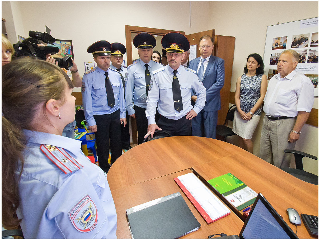 Пункт полиции и охраны общественного порядка в Басманном районе после капитального ремонта