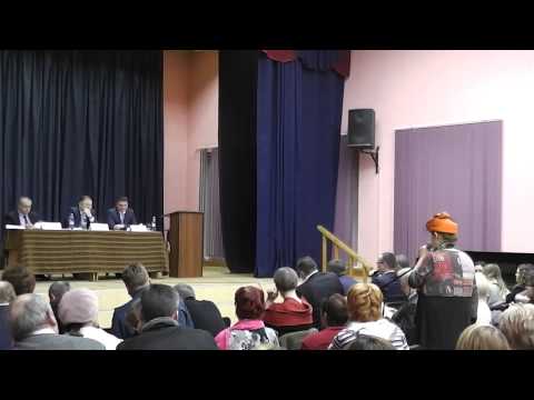 Встреча префекта ЦАО В С Фуера с жителями III Часть