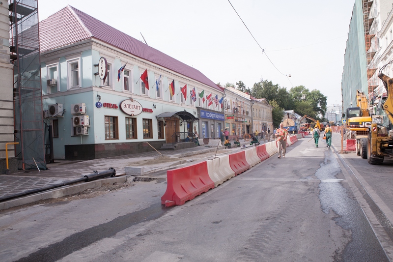 Реконструкция улицы Покровка
