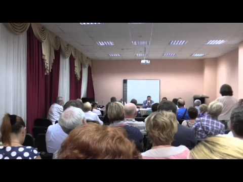 Встреча главы управы района Якиманка Алексахина Р.Н. с жителями