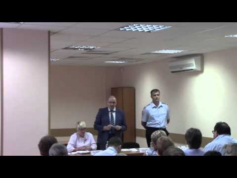 Встреча главы управы района Хамовники Носкова С.Н. с жителями