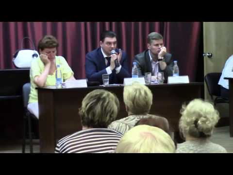 Встреча главы управы района Якиманка Алексахина Р.Н. с жителями