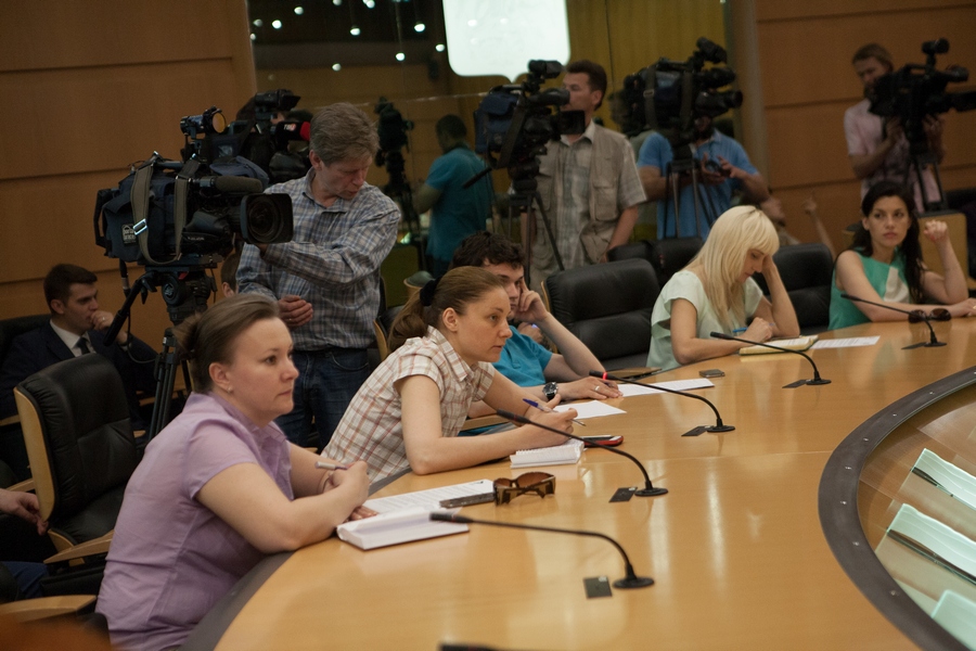 Пресс-конференция заместителя Мэра Москвы, руководителя Аппарата Мэра и Правительства Москвы Анастасии Раковой