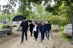 Префект ЦАО Владимир Говердовский провёл традиционный объезд территории округа