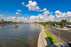 На Новодевичьей набережной завершили комплексный ремонт