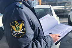 Судебные приставы арестовали транспортное средство, чтобы заставить должника выплатить алименты