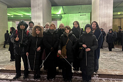 Представители Колледжа малого бизнеса №4 посетили памятную встречу о блокаде Ленинграда